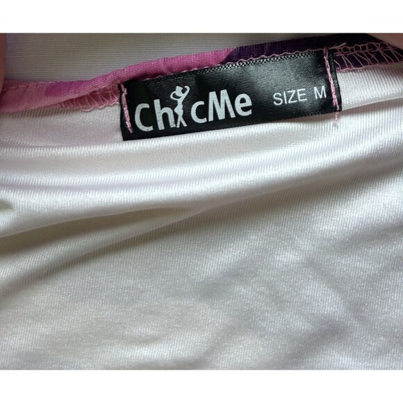 Chic Me Womens Medium Pink Camo Tank and Shorts Pajamas - Picture 6 of 7